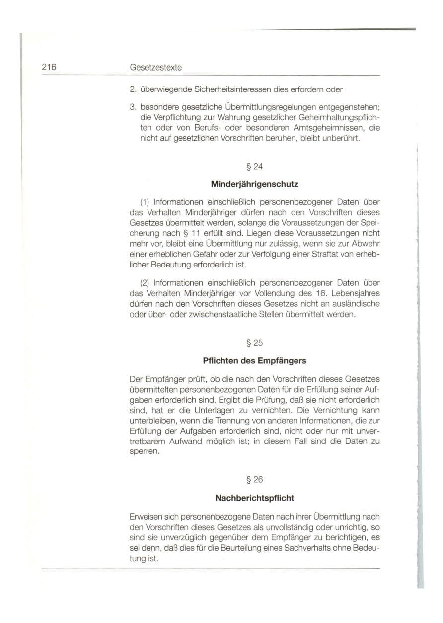 Seite 217 des Verfassungsschutzbericht 1997 Bund