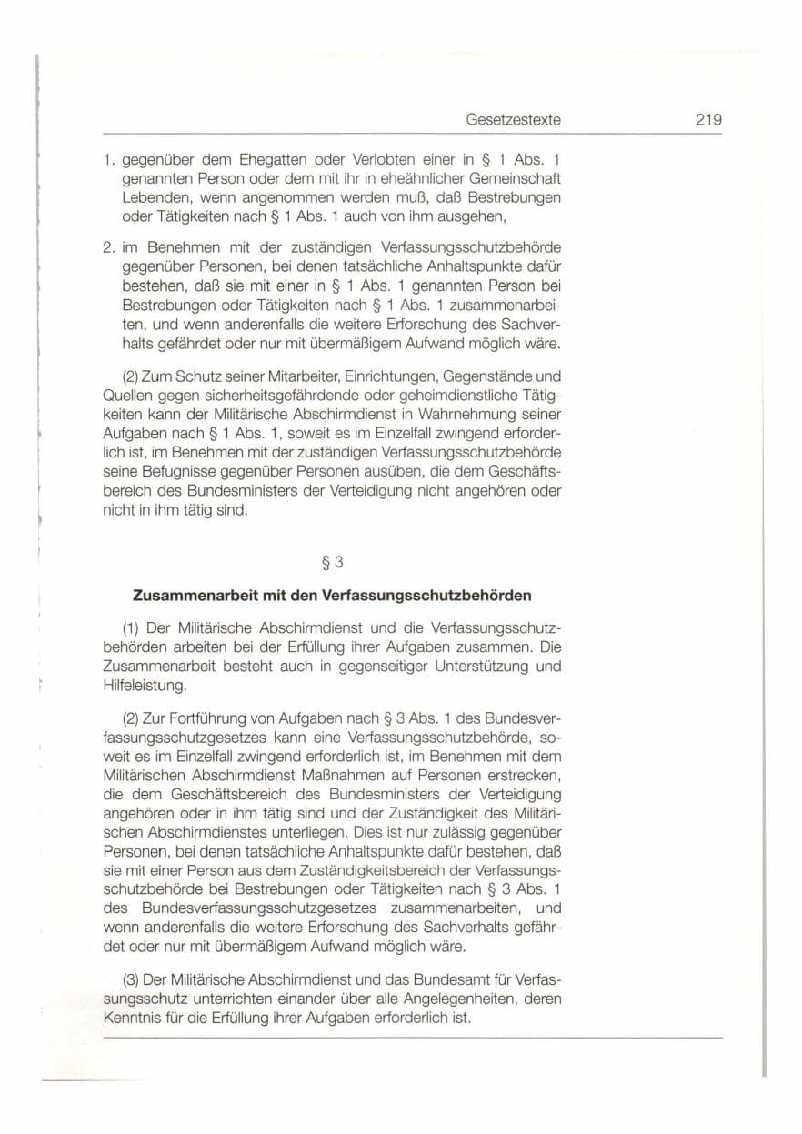 Seite 220 des Verfassungsschutzbericht 1997 Bund