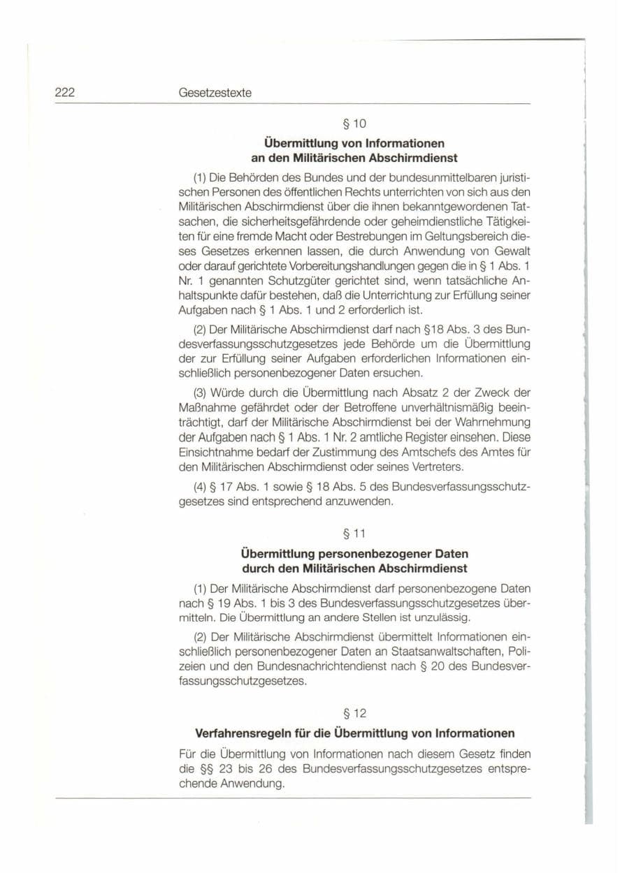 Seite 223 des Verfassungsschutzbericht 1997 Bund