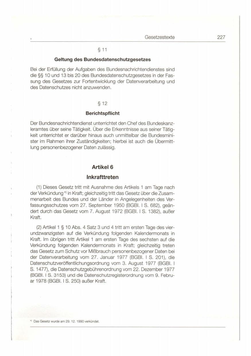 Seite 228 des Verfassungsschutzbericht 1997 Bund