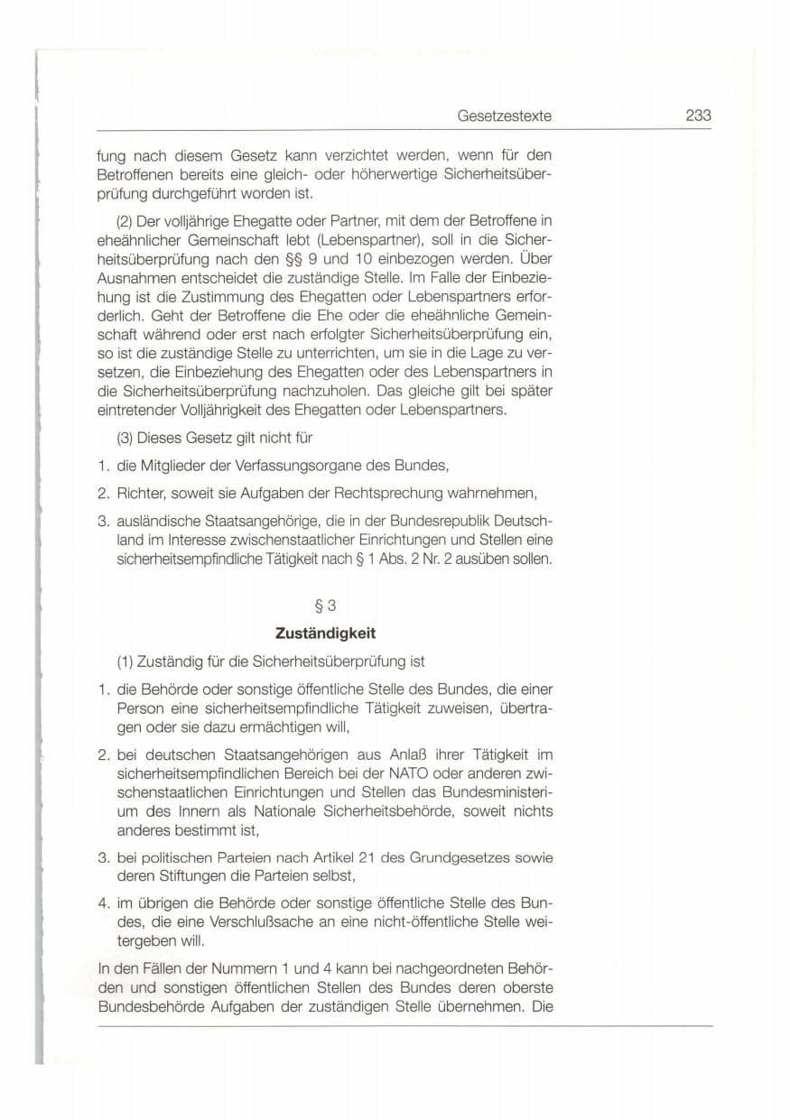 Seite 234 des Verfassungsschutzbericht 1997 Bund
