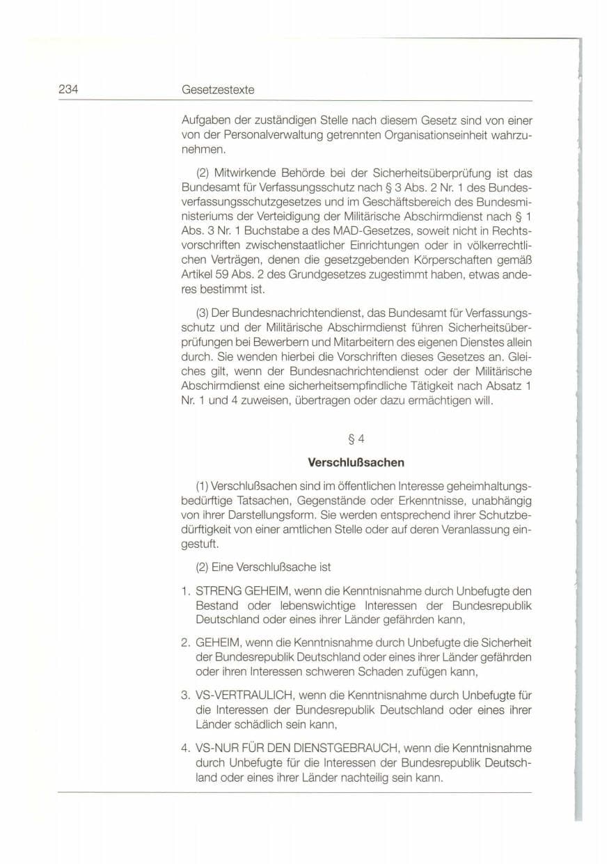 Seite 235 des Verfassungsschutzbericht 1997 Bund