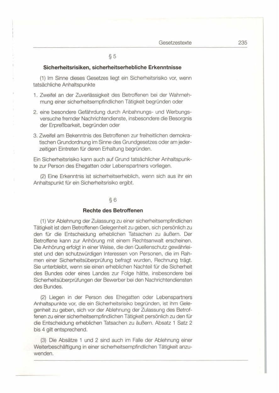 Seite 236 des Verfassungsschutzbericht 1997 Bund