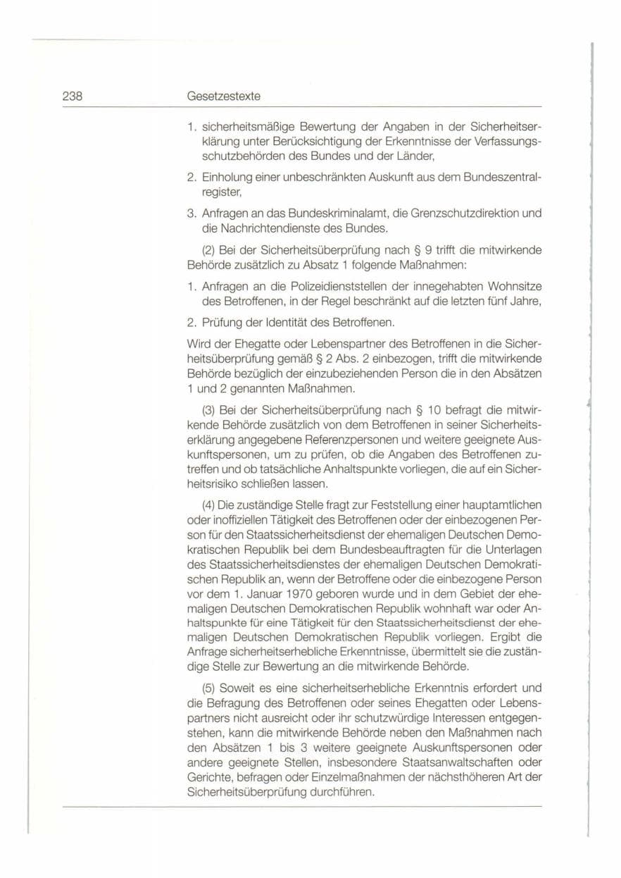 Seite 239 des Verfassungsschutzbericht 1997 Bund
