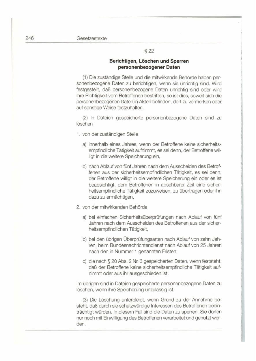 Seite 247 des Verfassungsschutzbericht 1997 Bund