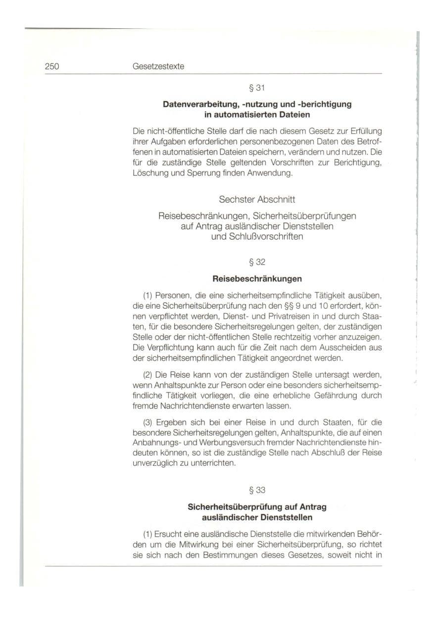 Seite 251 des Verfassungsschutzbericht 1997 Bund