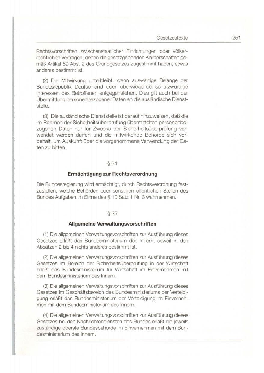 Seite 252 des Verfassungsschutzbericht 1997 Bund