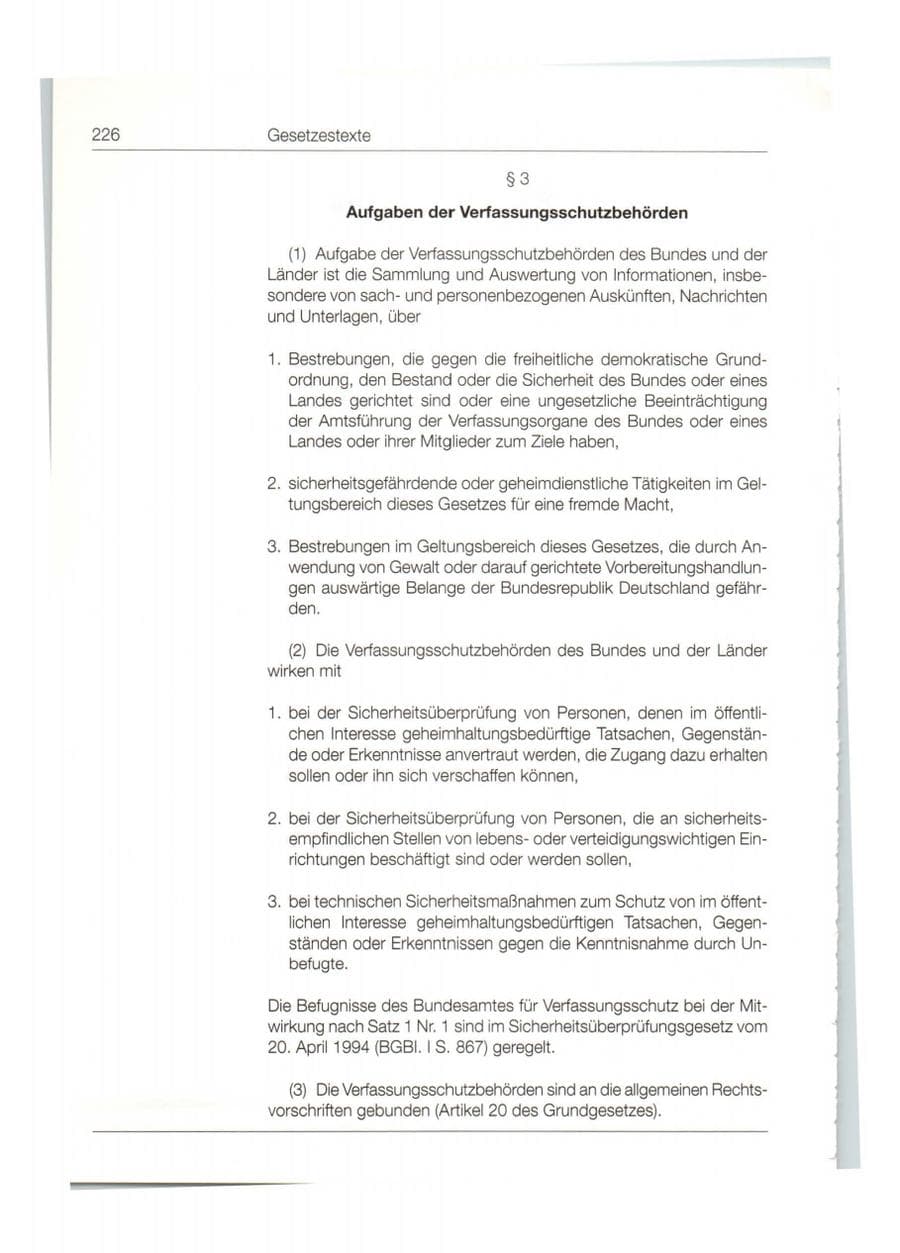 Seite 227 des Verfassungsschutzbericht 1998 Bund