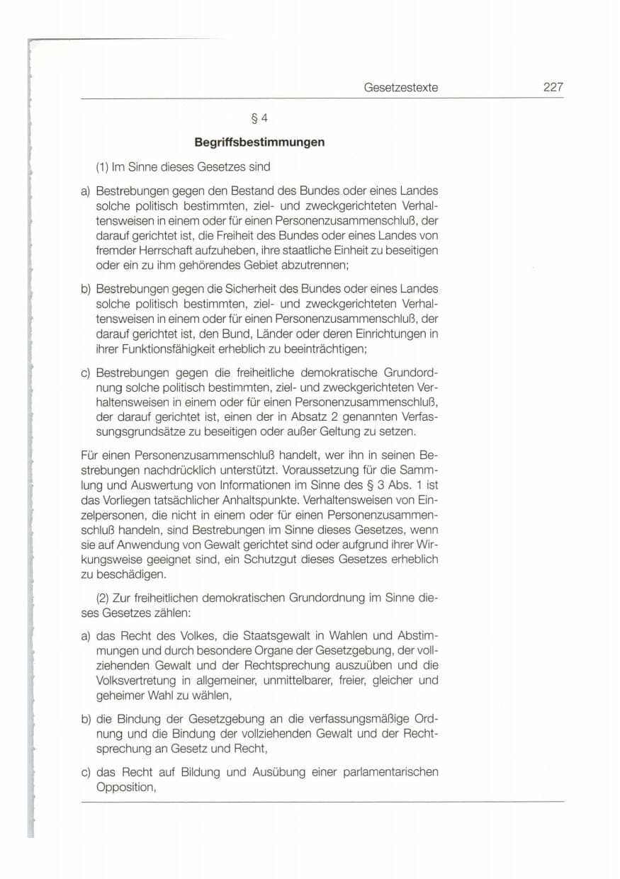 Seite 228 des Verfassungsschutzbericht 1998 Bund