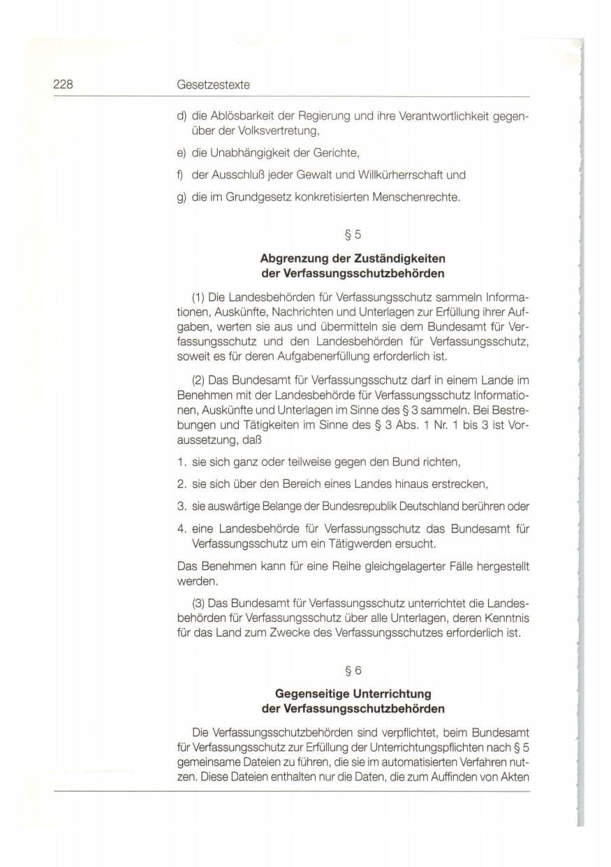 Seite 229 des Verfassungsschutzbericht 1998 Bund