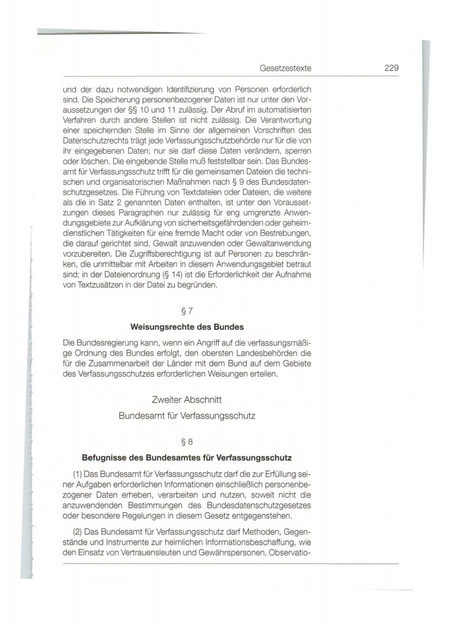 Seite 230 des Verfassungsschutzbericht 1998 Bund