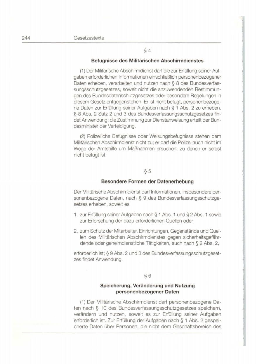 Seite 245 des Verfassungsschutzbericht 1998 Bund