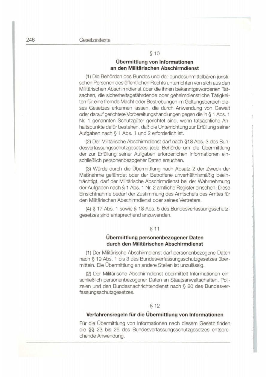 Seite 247 des Verfassungsschutzbericht 1998 Bund