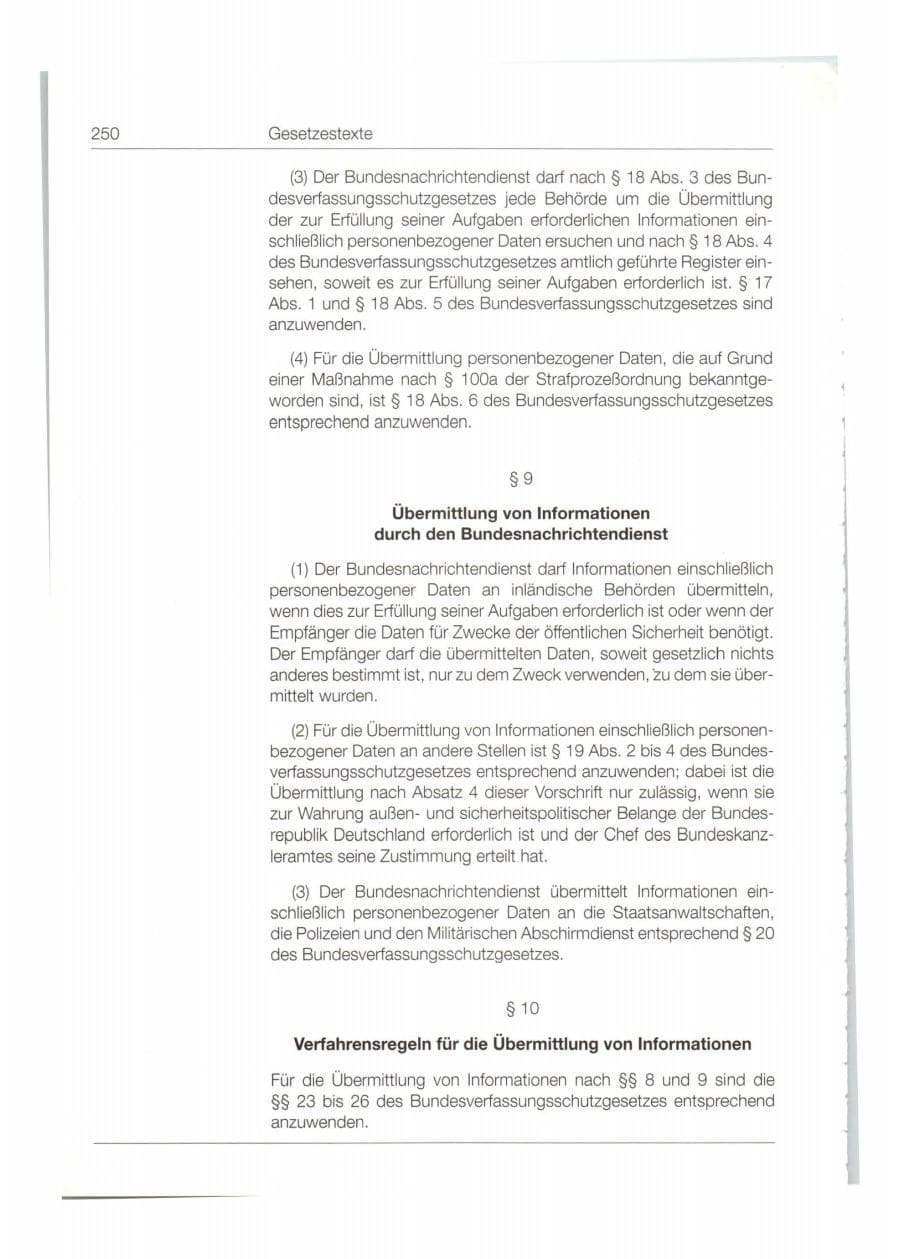 Seite 251 des Verfassungsschutzbericht 1998 Bund
