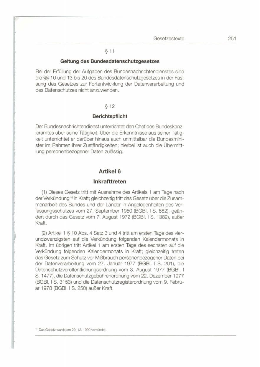 Seite 252 des Verfassungsschutzbericht 1998 Bund