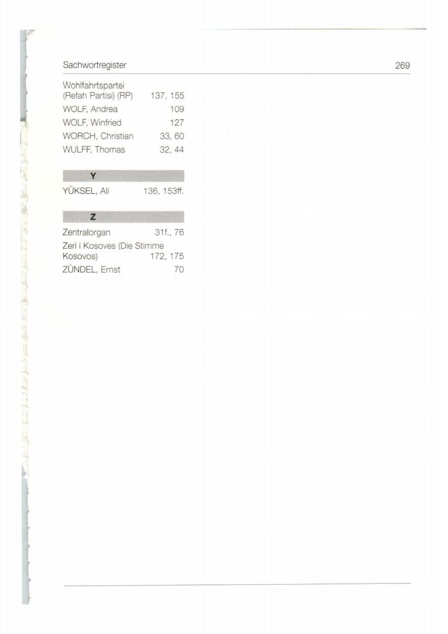 Seite 270 des Verfassungsschutzbericht 1998 Bund