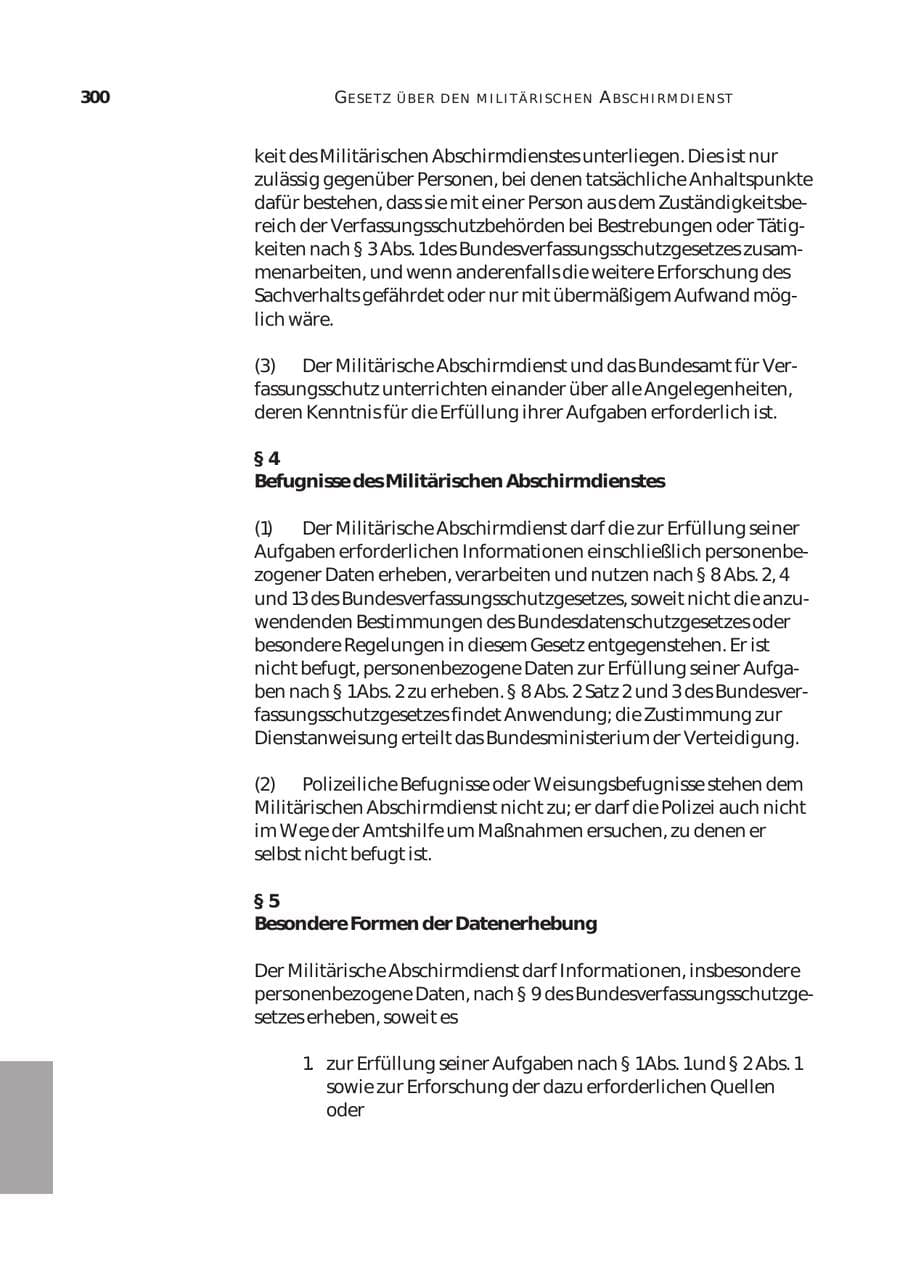 Seite 301 des Verfassungsschutzbericht 2003 Bund