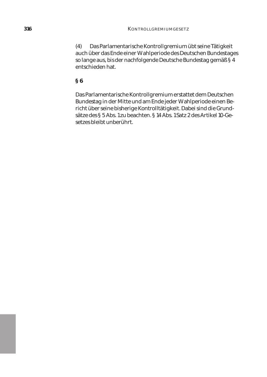 Seite 317 des Verfassungsschutzbericht 2003 Bund