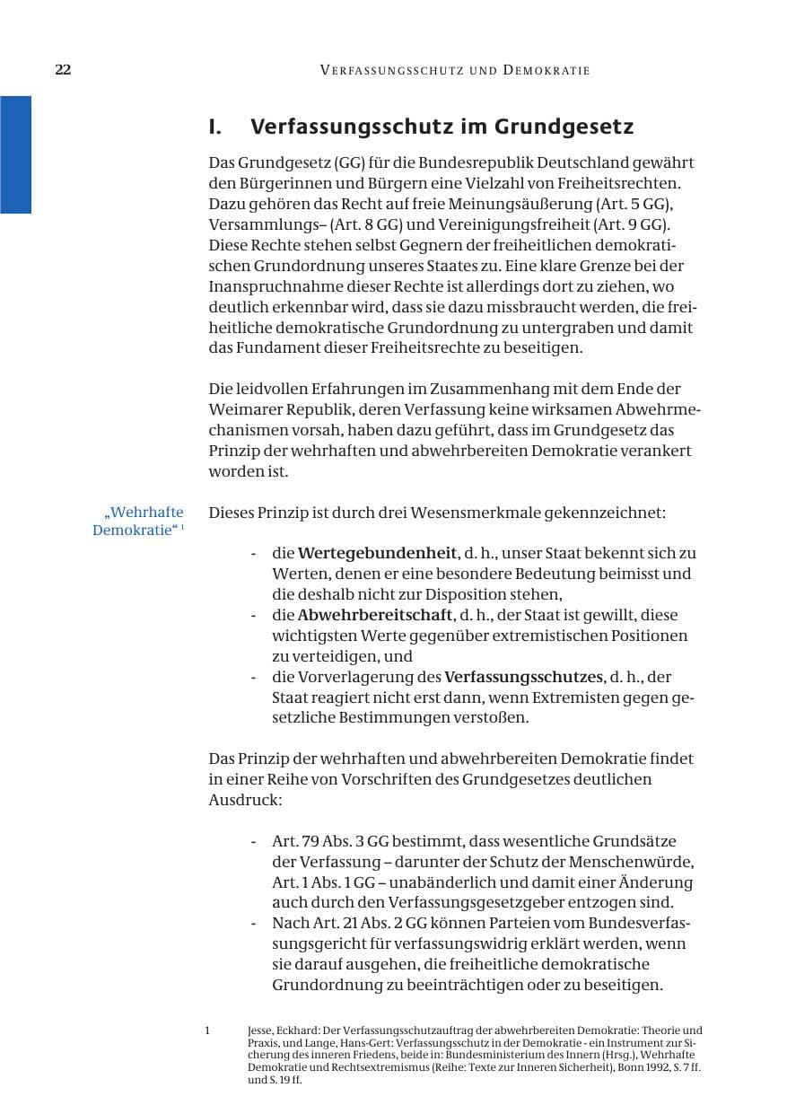 Seite 24 des Verfassungsschutzbericht 2004 Bund