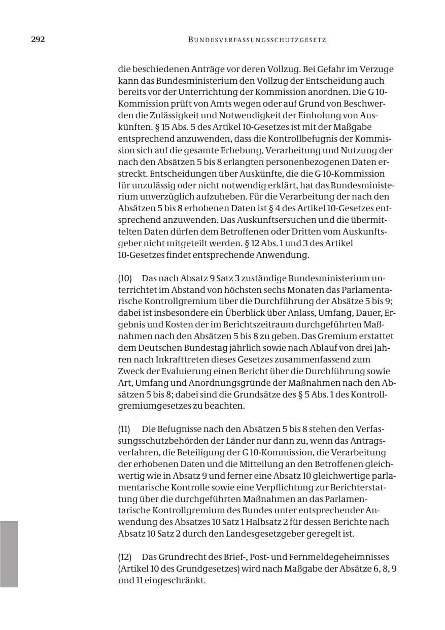 Seite 294 des Verfassungsschutzbericht 2004 Bund