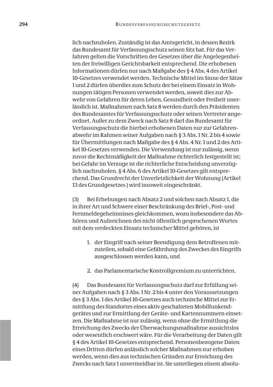 Seite 296 des Verfassungsschutzbericht 2004 Bund