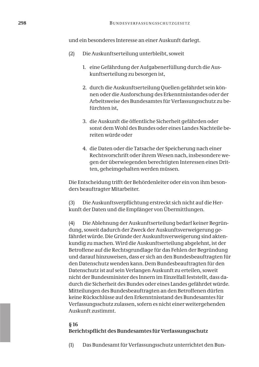 Seite 300 des Verfassungsschutzbericht 2004 Bund
