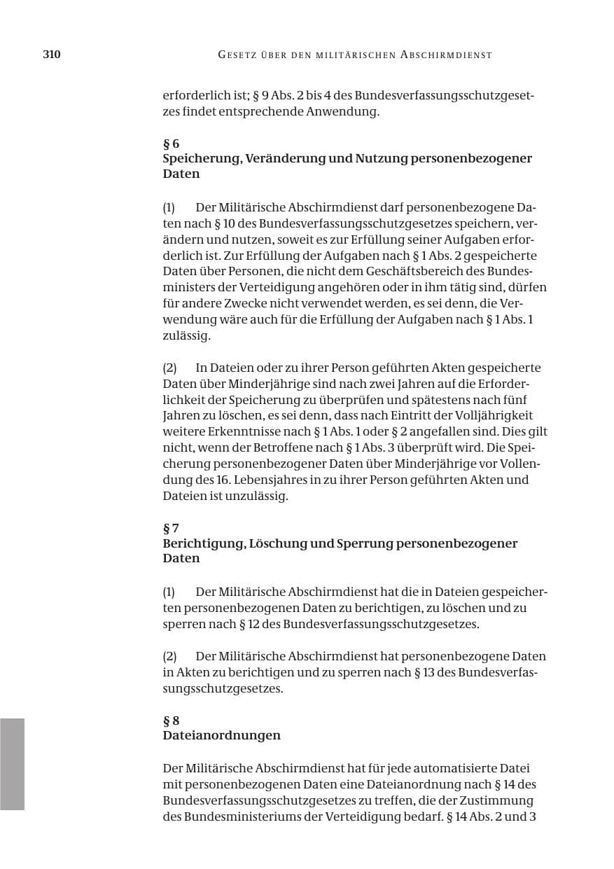Seite 312 des Verfassungsschutzbericht 2004 Bund