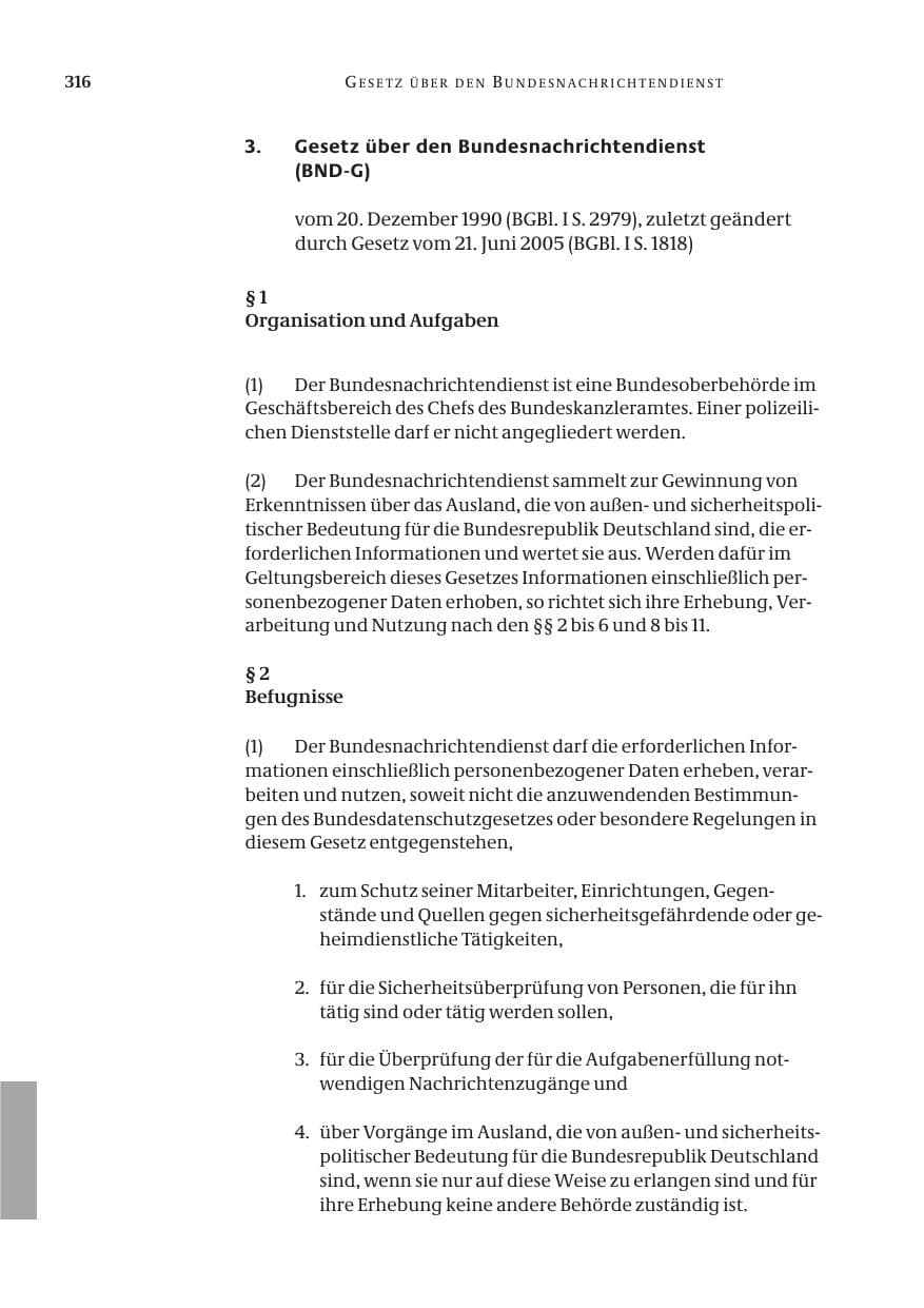 Seite 318 des Verfassungsschutzbericht 2004 Bund