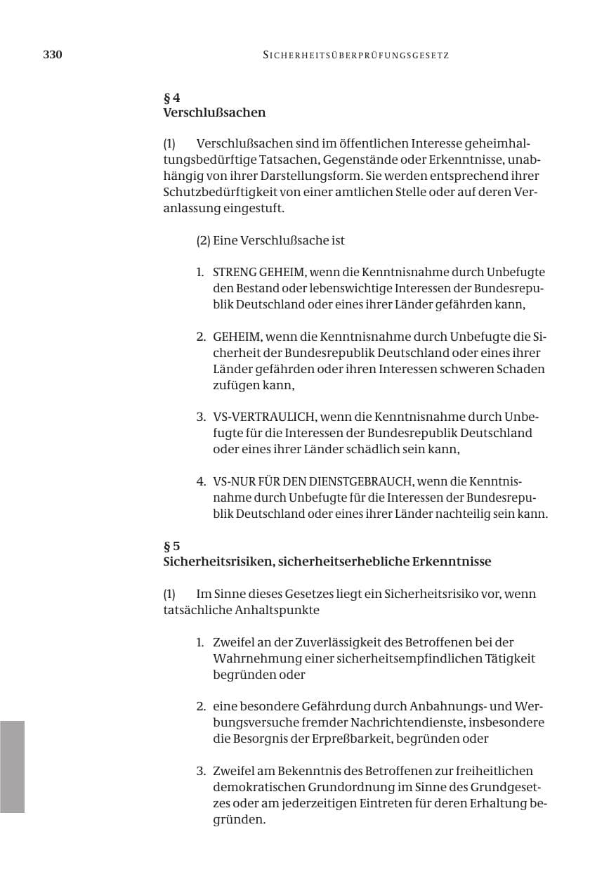 Seite 332 des Verfassungsschutzbericht 2004 Bund