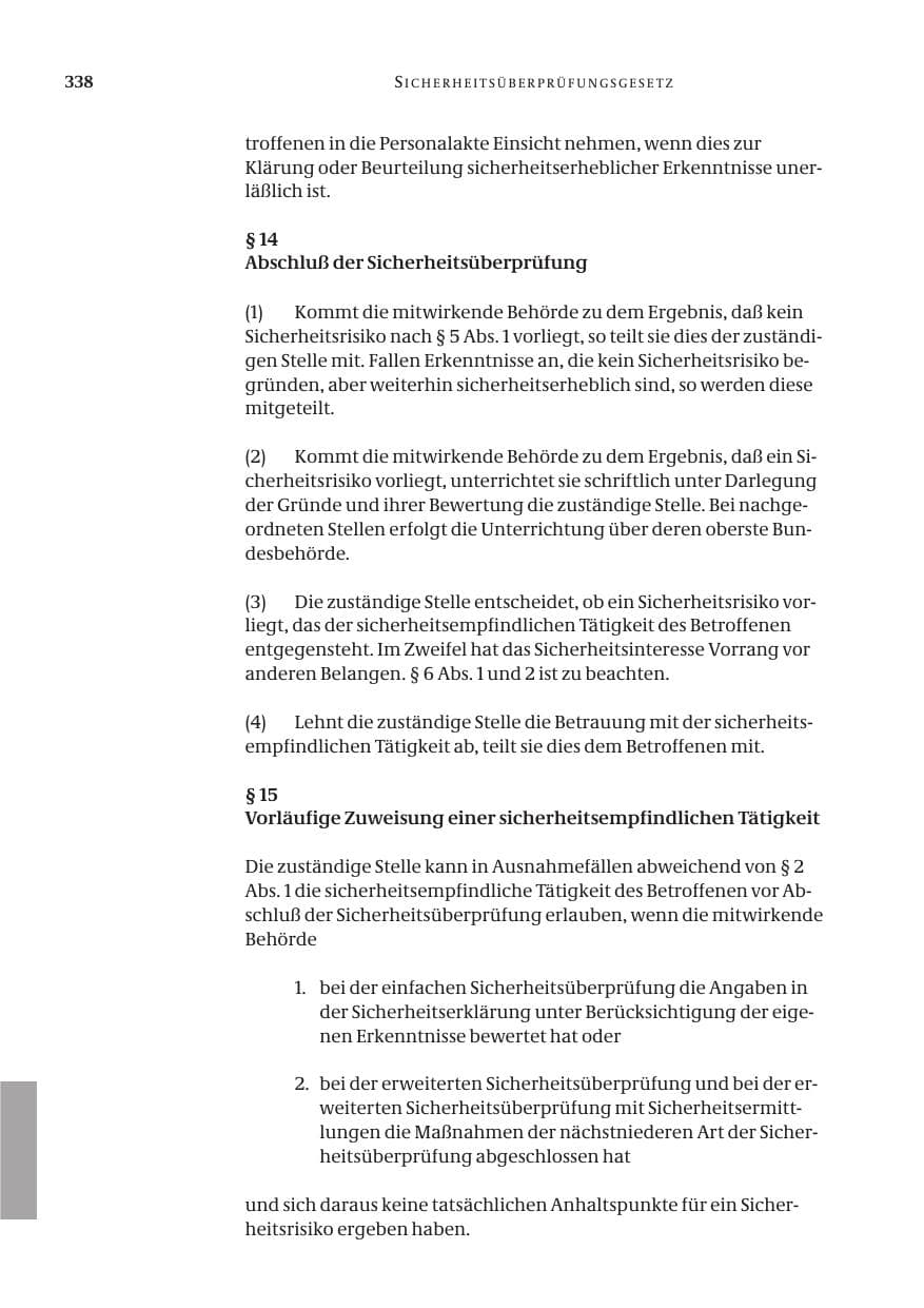 Seite 340 des Verfassungsschutzbericht 2004 Bund