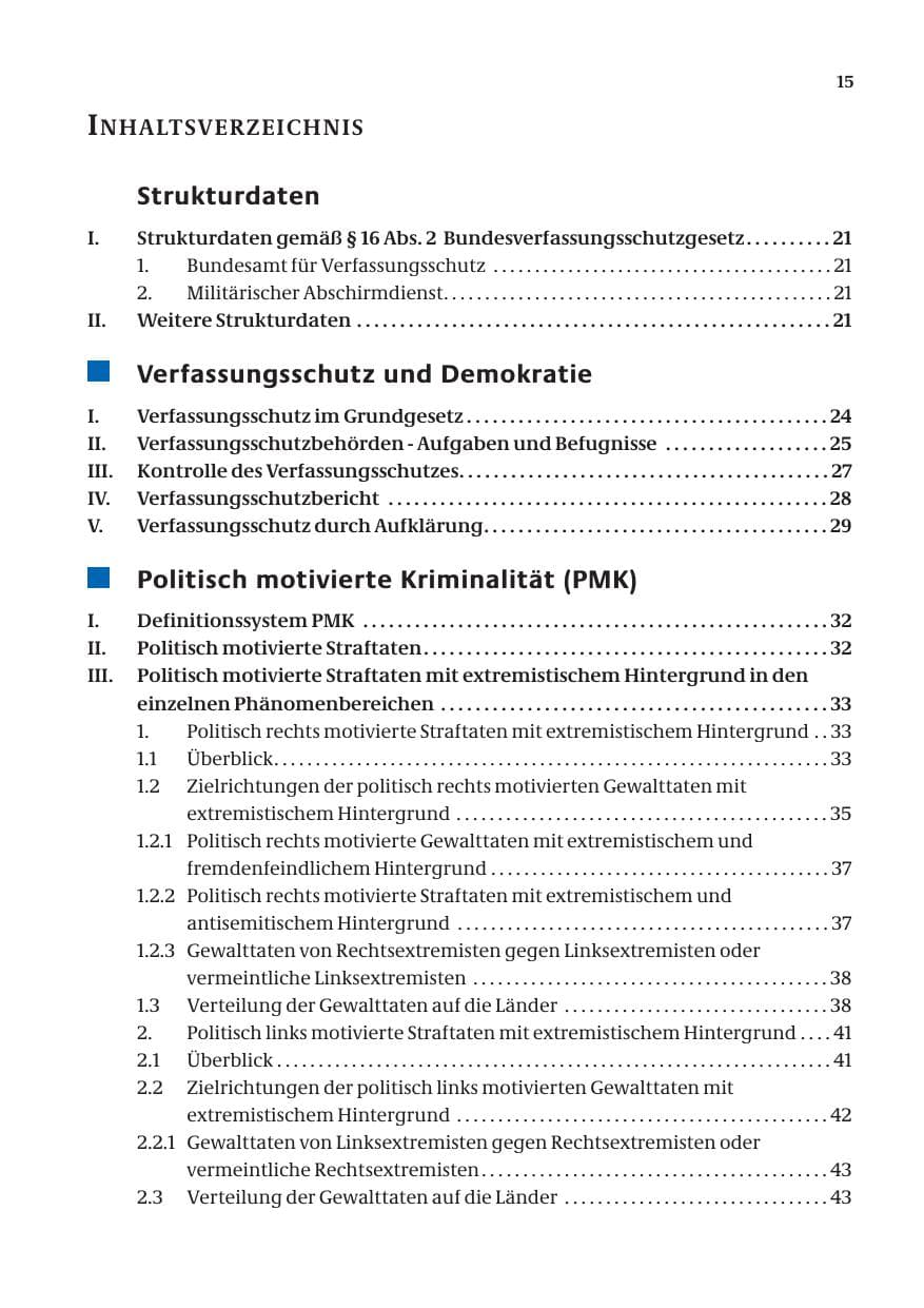 Seite 16 des Verfassungsschutzbericht 2005 Bund