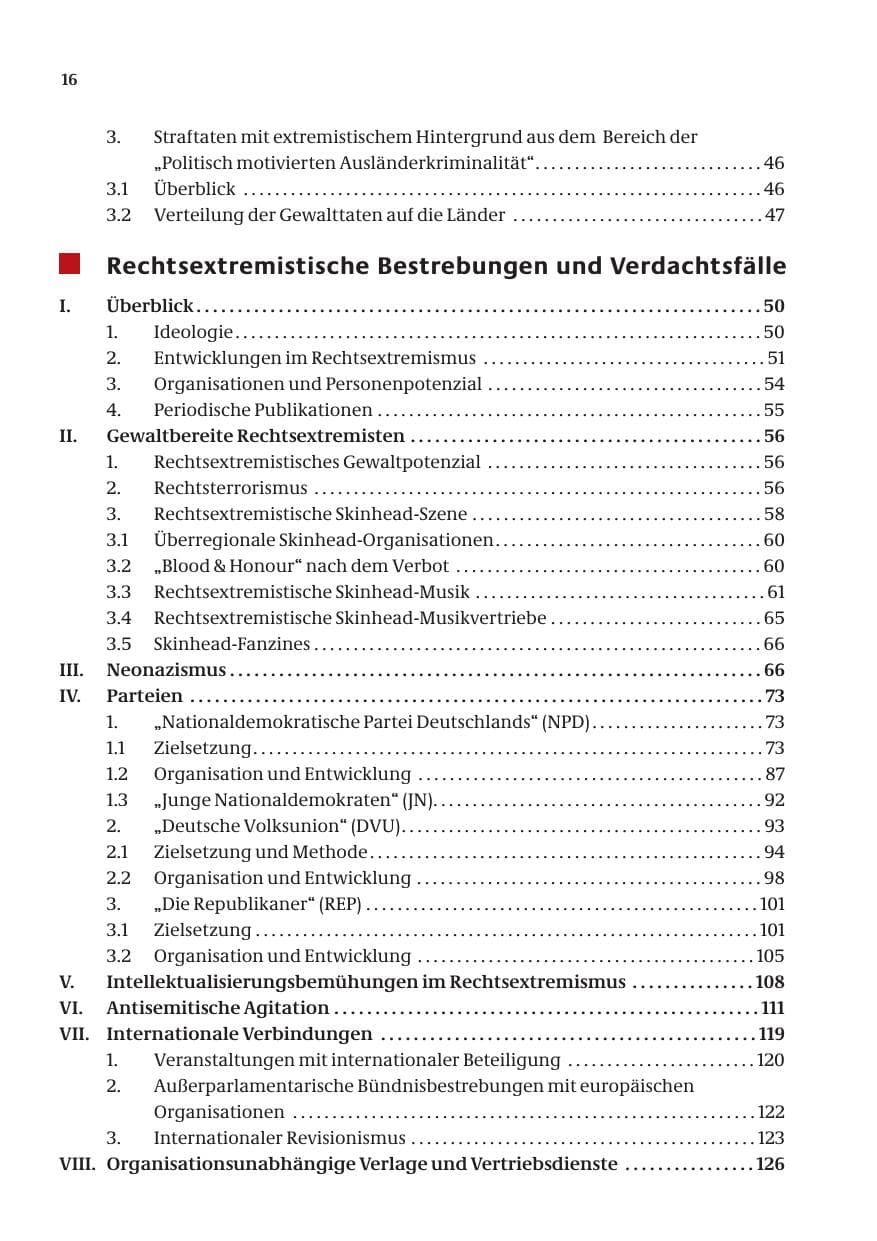 Seite 17 des Verfassungsschutzbericht 2005 Bund