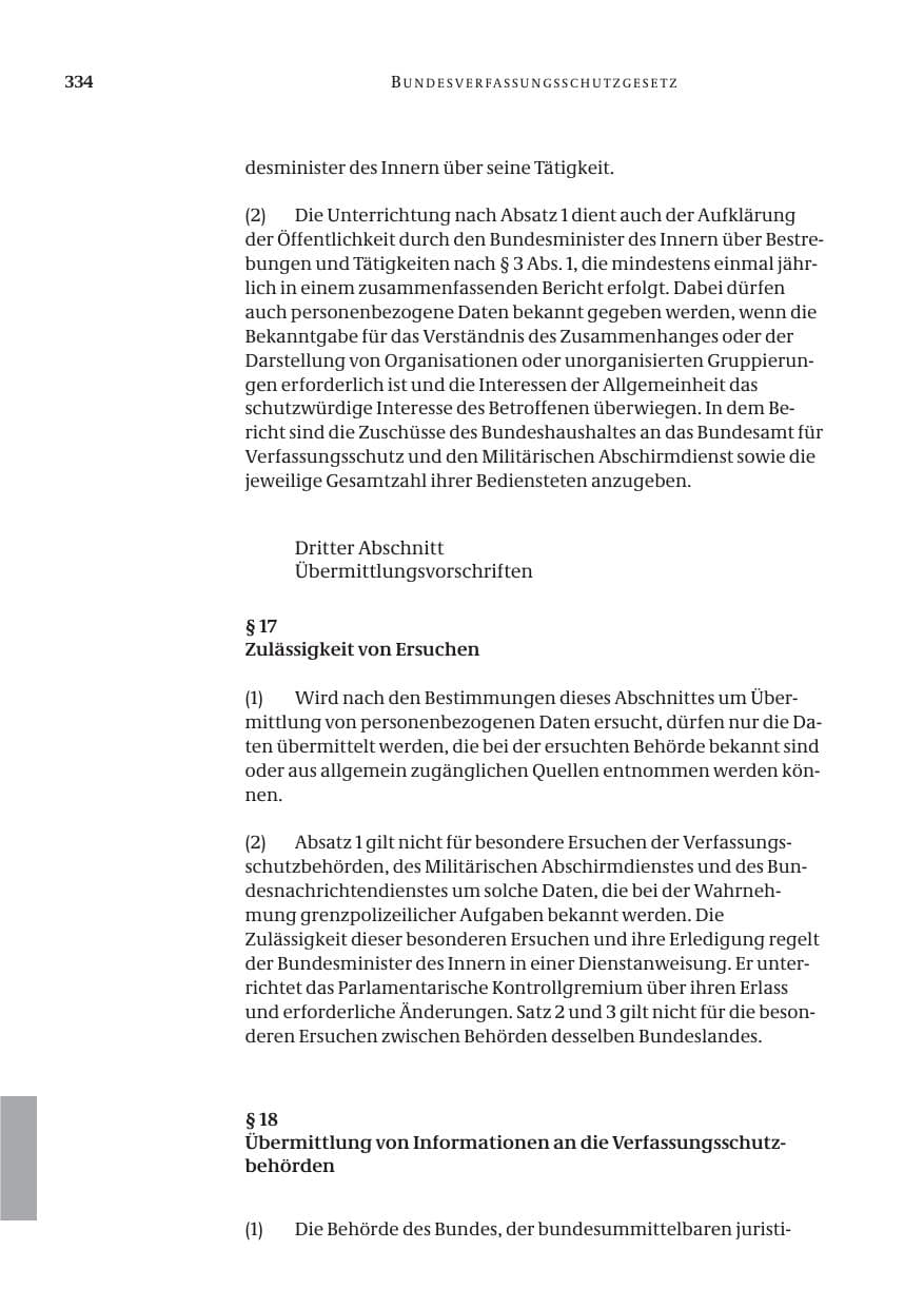 Seite 335 des Verfassungsschutzbericht 2005 Bund