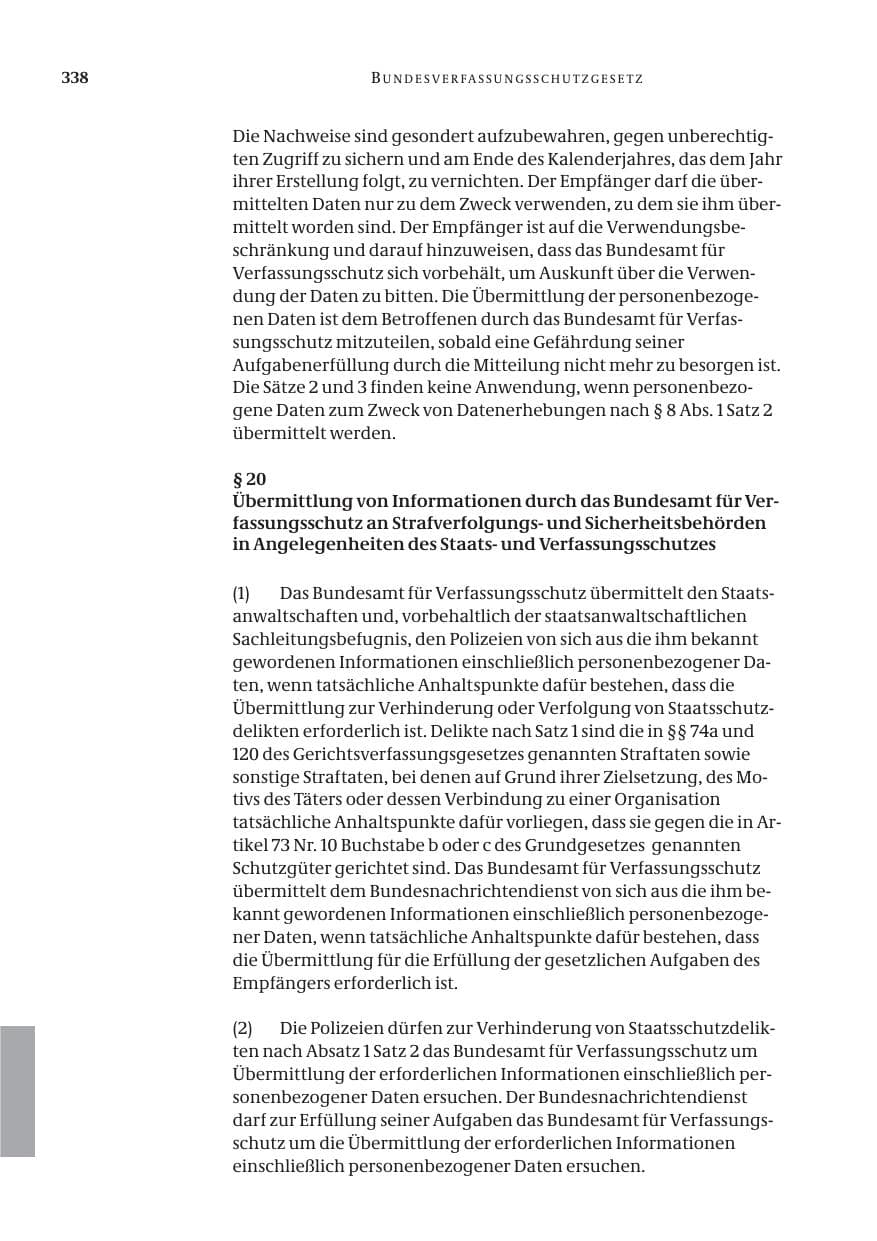 Seite 339 des Verfassungsschutzbericht 2005 Bund