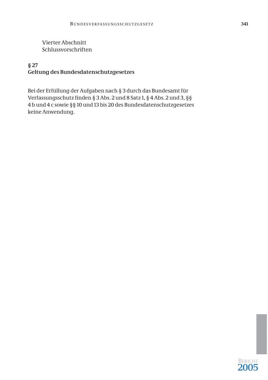 Seite 342 des Verfassungsschutzbericht 2005 Bund