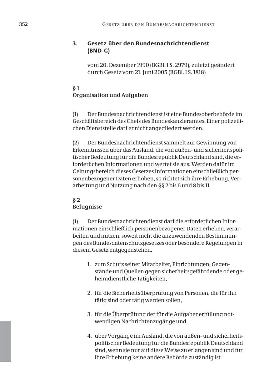 Seite 353 des Verfassungsschutzbericht 2005 Bund