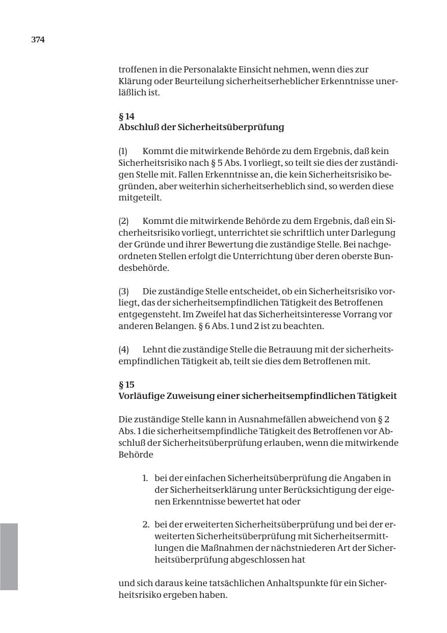 Seite 375 des Verfassungsschutzbericht 2005 Bund