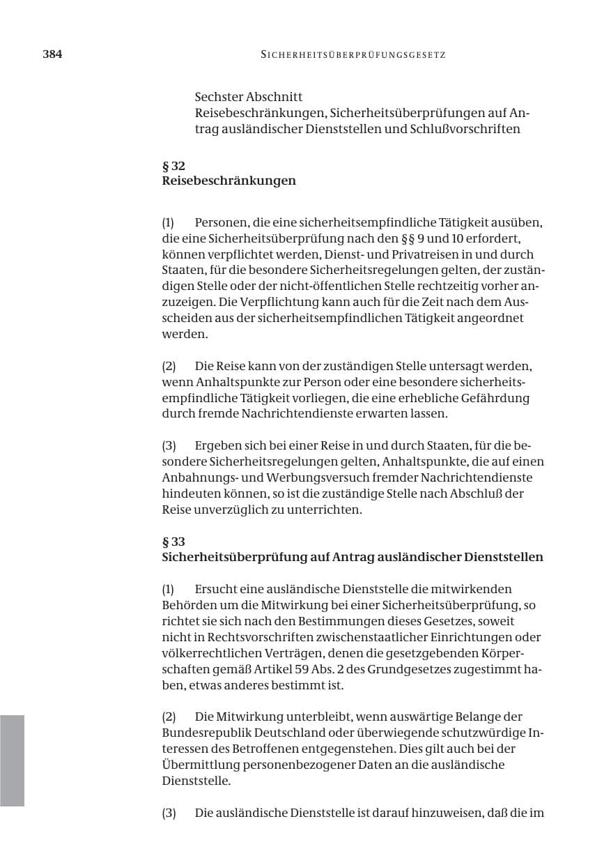 Seite 385 des Verfassungsschutzbericht 2005 Bund