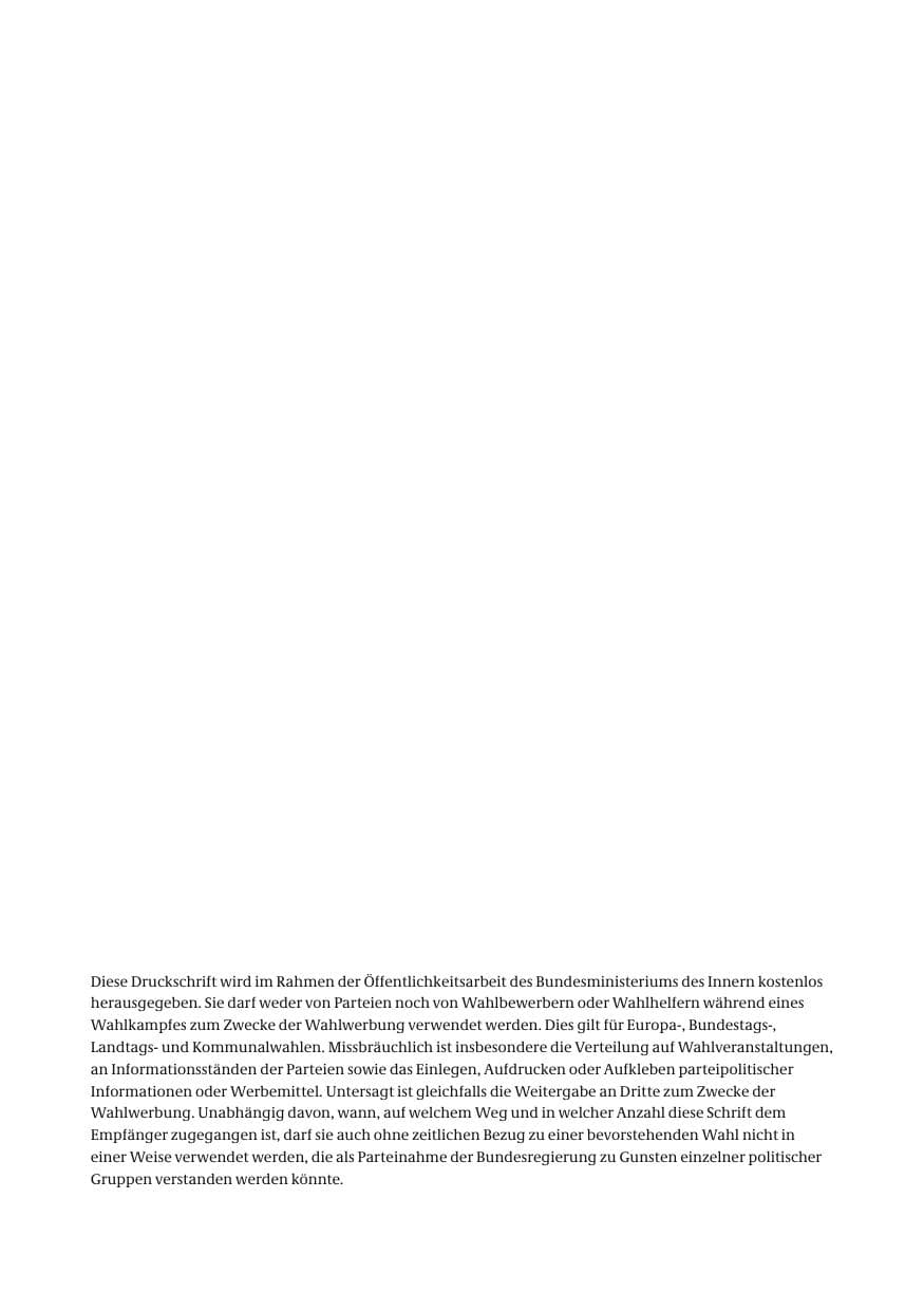 Seite 2 des Verfassungsschutzbericht 2006 Bund
