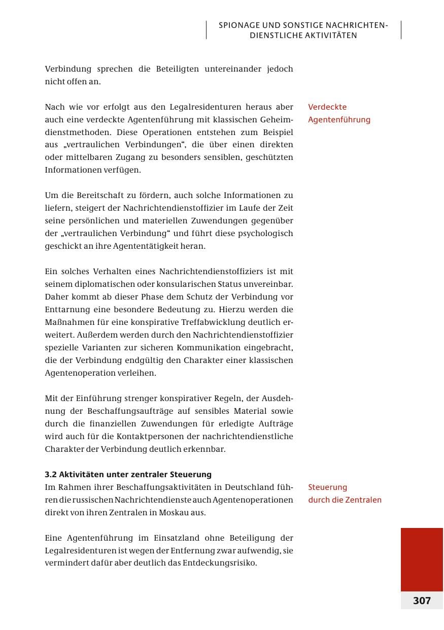 Seite 310 des Verfassungsschutzbericht 2006 Bund