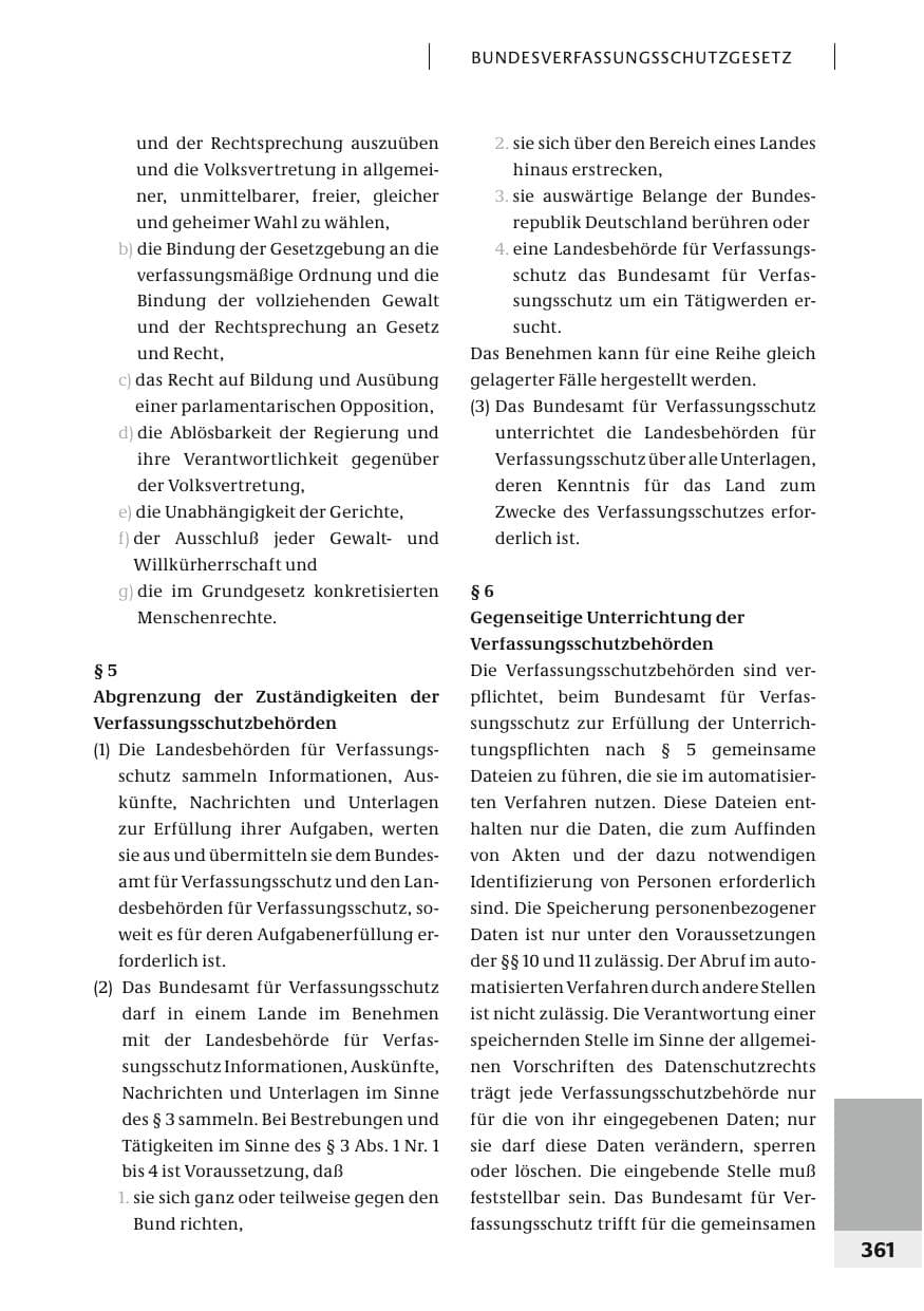 Seite 364 des Verfassungsschutzbericht 2006 Bund