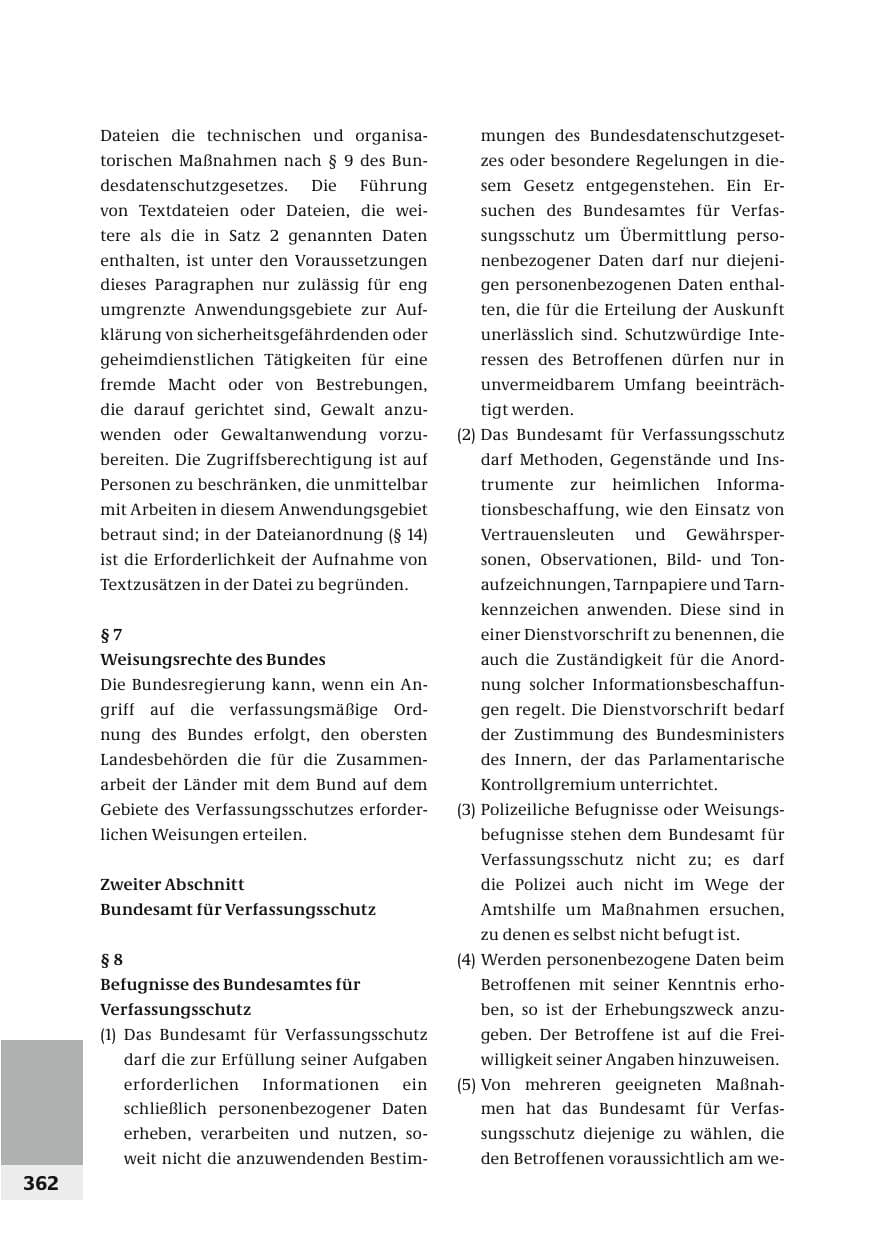 Seite 365 des Verfassungsschutzbericht 2006 Bund
