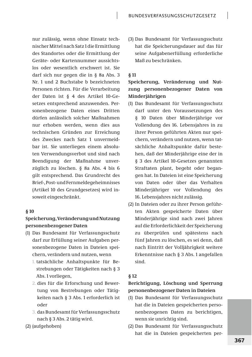 Seite 370 des Verfassungsschutzbericht 2006 Bund