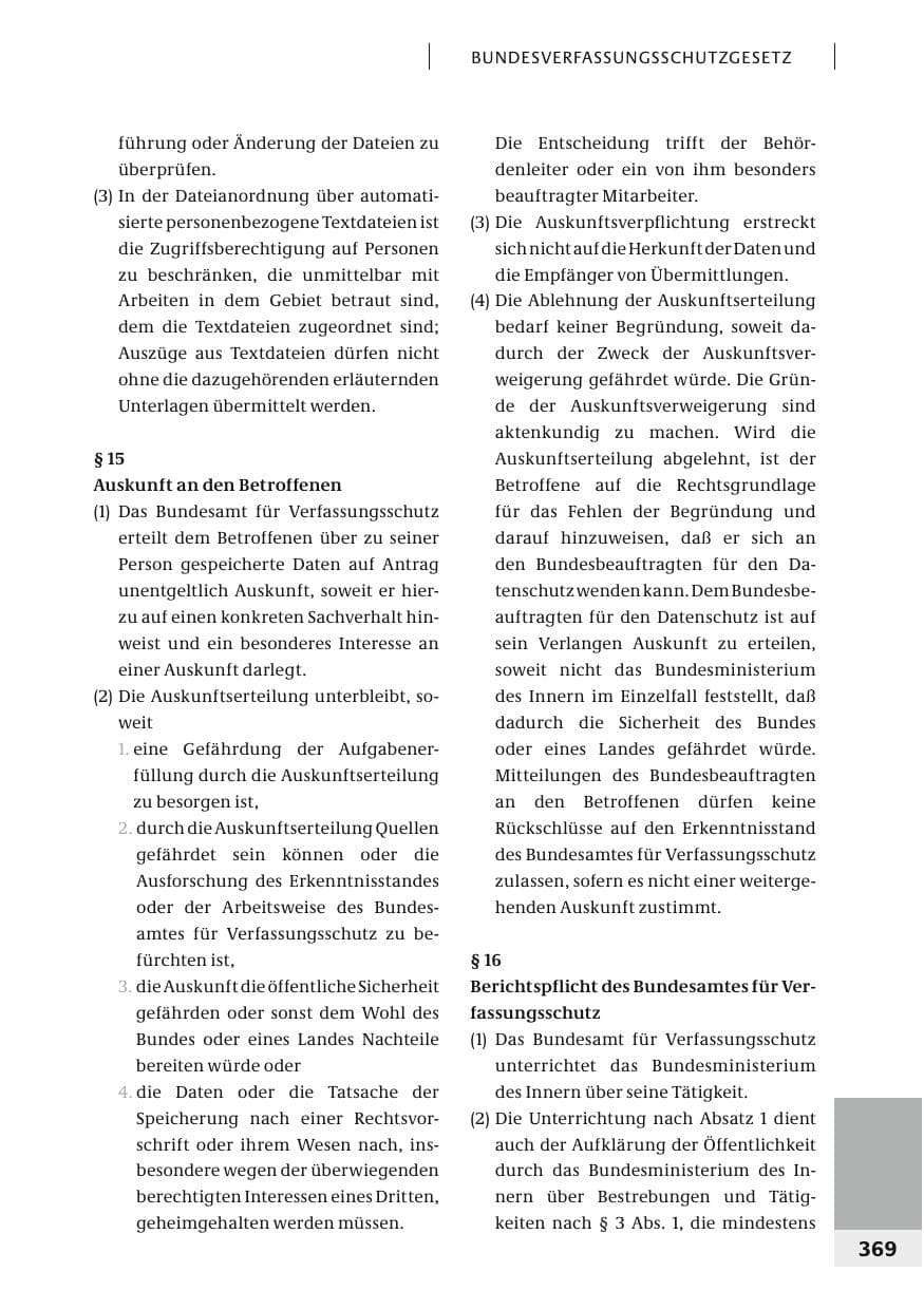 Seite 372 des Verfassungsschutzbericht 2006 Bund