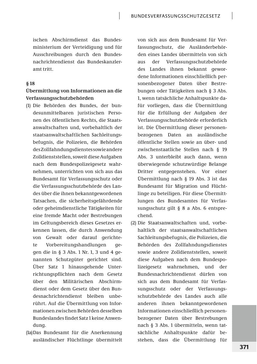 Seite 374 des Verfassungsschutzbericht 2006 Bund