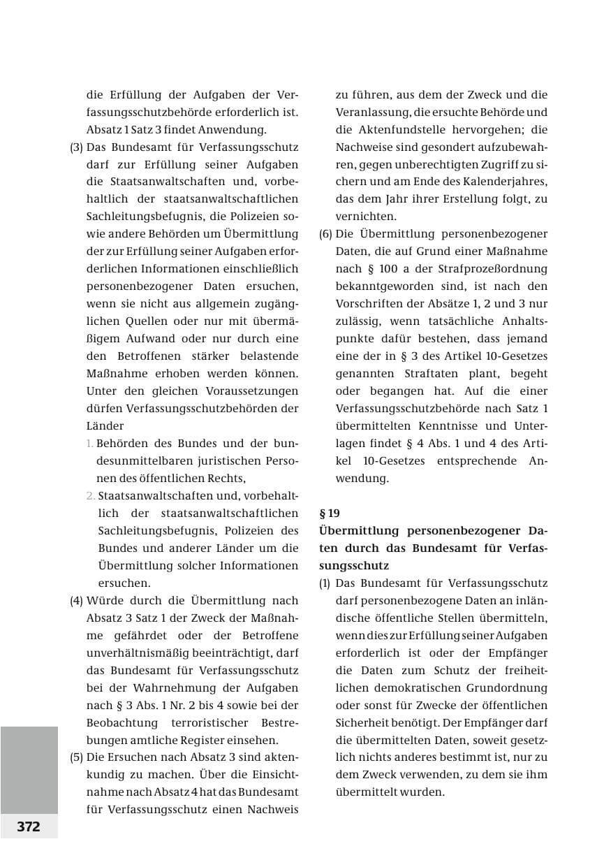 Seite 375 des Verfassungsschutzbericht 2006 Bund