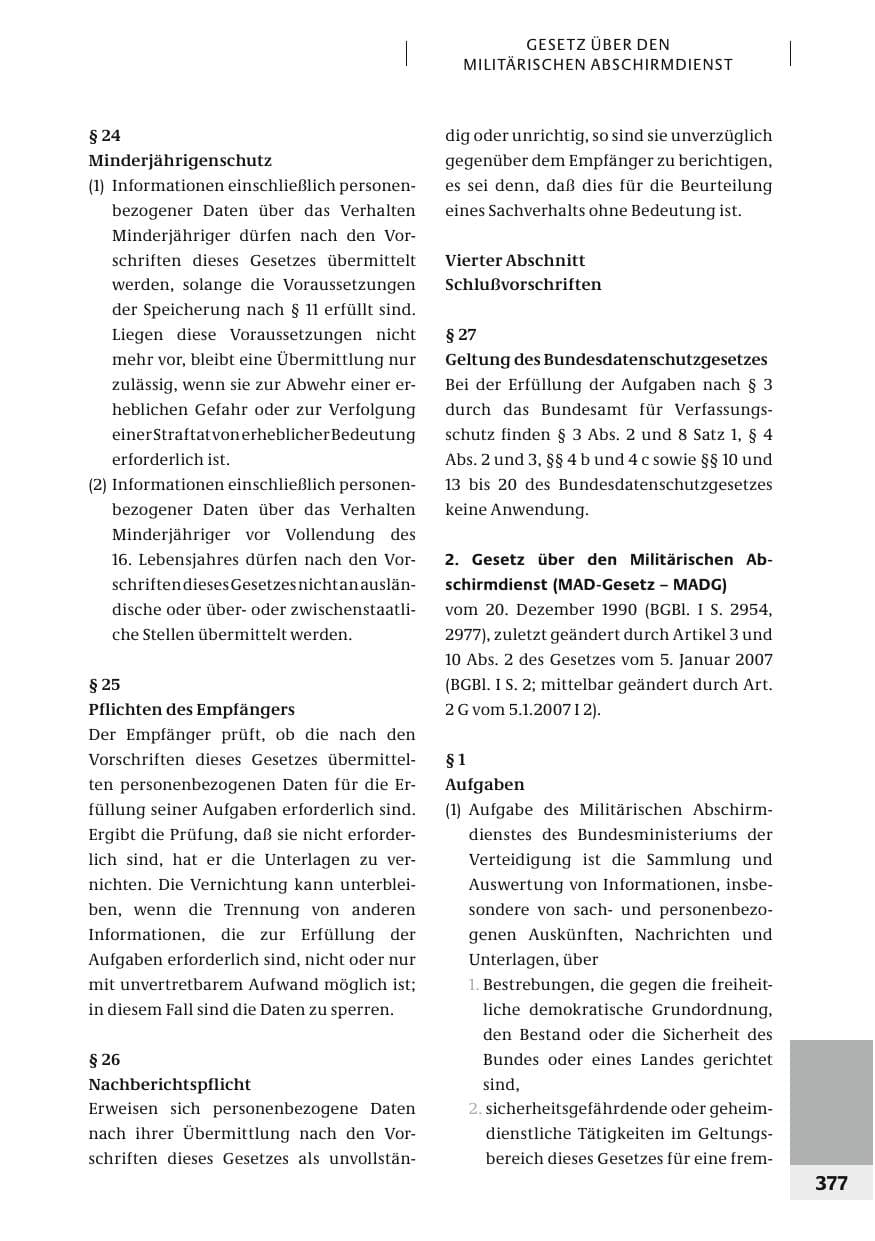 Seite 380 des Verfassungsschutzbericht 2006 Bund