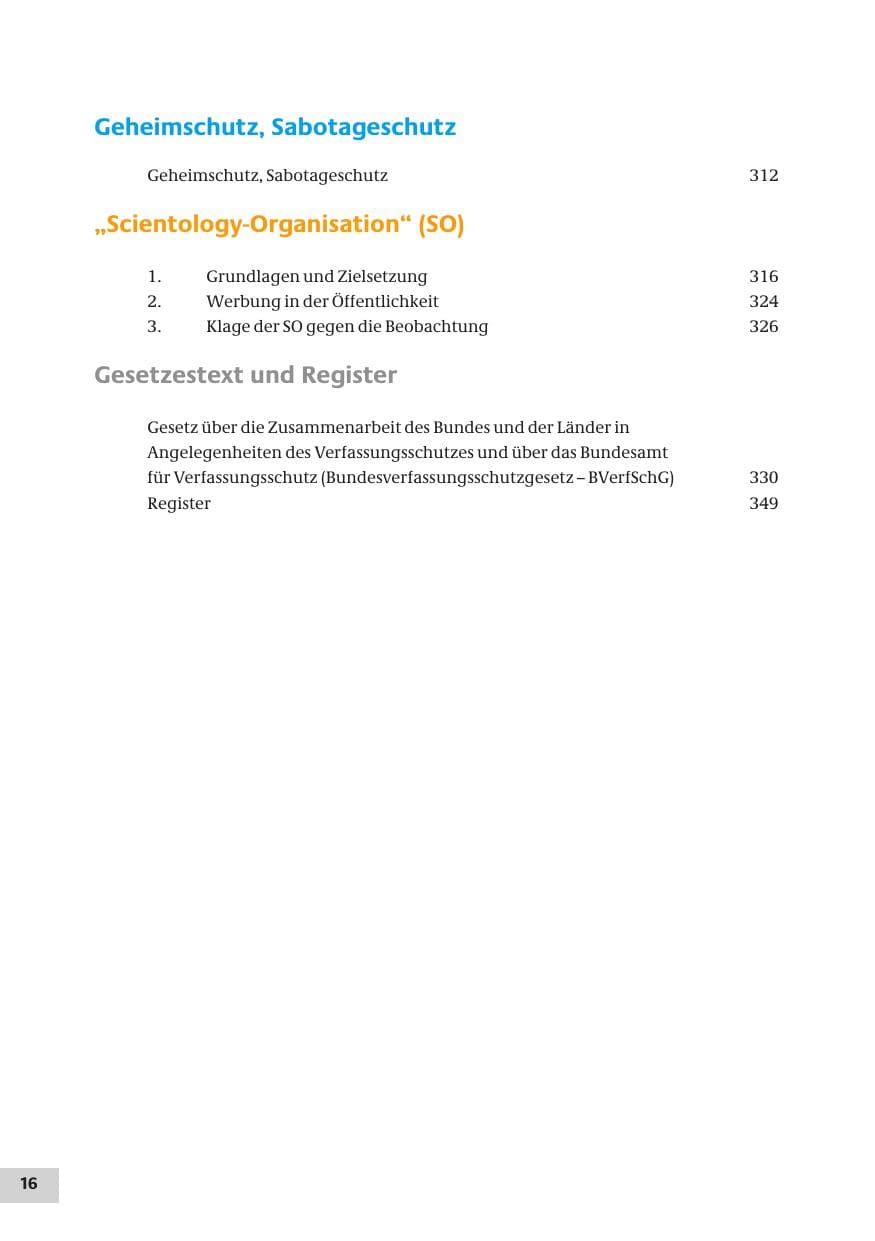 Seite 16 des Verfassungsschutzbericht 2007 Bund