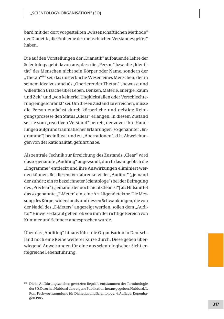 Seite 317 des Verfassungsschutzbericht 2007 Bund