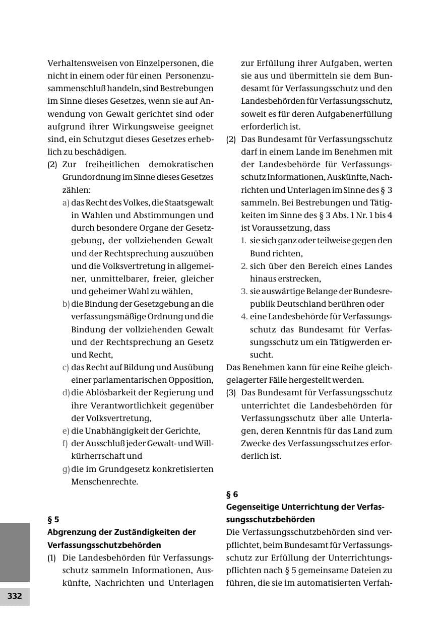 Seite 332 des Verfassungsschutzbericht 2007 Bund